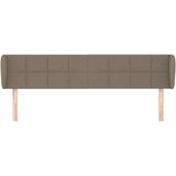  Uzglavlje s ušima smeđesivi 163x23x78/88 cm od tkanine | shoptok.hr
