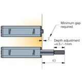 TITUS tač mehanizam za vrata Push Latch 915.0×59.381.K2 | Eponuda.ba