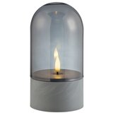 Brilliant SET 2x LED sveće ILLUSION LED/2xAA IP44 siva/dimljeno-crna | Eponuda.com