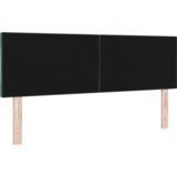  LED uzglavlje dizajn dijamantskih blokova tamnozelena 144 cm baršun | shoptok.hr