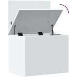 vidaXL Kutija za pohranu bijela 60x42x46 cm od konstruiranog drva | shoptok.hr
