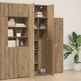 Ormarić za pohranu 3 pcs Umjetnički hrast | shoptok.hr