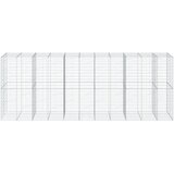  Gabionska košara s poklopcem 550x100x200 cm pocinčano željezo | shoptok.hr