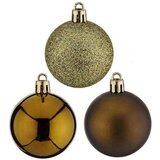  Set božićnih kuglica Zelena Plastika 5 x 6 x 5 cm (12 kom.) | shoptok.hr