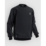 Loose Riders Crewneck Pulover iz flisa black | Shoptok.si