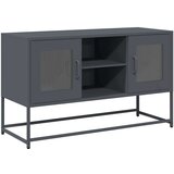 vidaXL TV omarica antracitna 100,5x39x60,5 cm jeklo | Shoptok.si