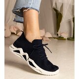 D/CEO UR/CEO Navy women's sneakers with sock-like upper Miyana | ePonuda.com