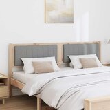  Tapecirani uzglavlje Smeđa 180 cm Čvrsto borovo drvo | shoptok.hr