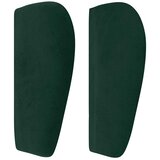  Uzglavlje s ušima tamnozeleno 93x23x78/88 cm baršunasto | shoptok.hr