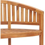  Klupa u obliku banane od masivne tikovine 120 cm | Eponuda.com