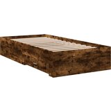  Okvir kreveta s ladicama boja hrasta 90x200 cm drveni | shoptok.hr
