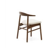 Kave Home Rjav/bež jedilni stol Timons – | Shoptok.si