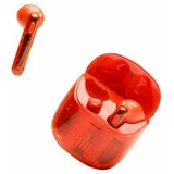 Jbl brezžične ušesne slušalke T225TWS prosojno oranžna - ODPRTA EMBALAŽA