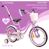 Dječji bicikl guralica Heart 16" ljubičasti | shoptok.hr