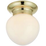 Markslöjd Bijela/mjedena stropna svjetiljka sa staklenim sjenilom Ronda – | shoptok.hr