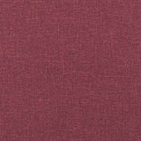  Dvosjed od tkanine crvena boja vina 140 cm | shoptok.hr