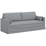 SOFA Svijetlo siva 198 x 78 x 80 cm Metal | shoptok.hr