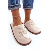 Boto Women's Classic Slip-On Fleece Lined Beige Slippers Mabira | ePonuda.com