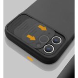 Onasi Lens Cover silikonski ovitek zaščita za iPhone 7 / 8 / SE 2020 - črn | Shoptok.si