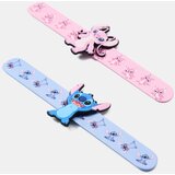 Sinsay Silikonske samozatvarajuće narukvice s 3D Stitch elementima 2 pack | shoptok.hr