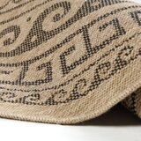 Ayyildiz Carpets Crni/bež okrugao vanjski tepih ø 120 cm Comilla – | shoptok.hr