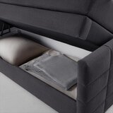 Mömax Postelja Boxspring Damon, Črna, 180x200 | Shoptok.si