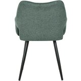 MID.YOU NASLANJAČ, les, kovina, tekstil zelena | Shoptok.si