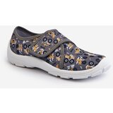 Kesi Comfortable boys' slippers with Velcro fastener Befado Grey Cijene