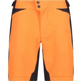 CMP FREE BIKE BERMUDA WITH INNER MESH UNDERWEAR Muške kratke hlače za biciklizam, narančasta, veličina