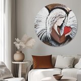  Okrogle slike z akrilom Varuh srca | different dimensions | Shoptok.si