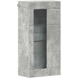 vidaXL Omarica za montažo na steno Betonsko siva 55 x 29 x 100 cm | Shoptok.si