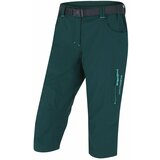 Husky Women's 3/4 trousers Klery L dk. putting green cene