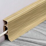 LOGOCLIC Zaključna letev (250 cm x 22,5 mm x 50 mm, Hrast bele barve) | Shoptok.si