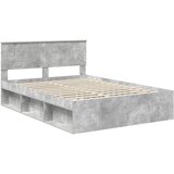  Krevetna konstrukcija Beton 160 x 200 cm Konstruirano drvo | shoptok.hr
