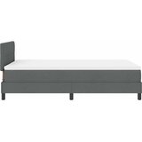  Krevet s opruga kutije Tamno siva 120 x 190 cm tkanina | shoptok.hr