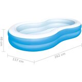 Bestway Big Lagoon obiteljski bazen 262 x 157 x 46 cm | shoptok.hr
