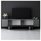 Hanah home Hanah Kućna TV komoda Bohem, 180x50x30 cm, antracit-crna | Eponuda.ba