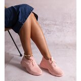 Gemre Pink Fabric Madi Sneakers | shoptok.hr