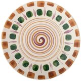 Bloomingville Zelen/rjav lončen krožnik ø 27 cm Shama – Cene
