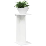  Stalak za biljke 2 pcs Bijeli 25 x 25 5 x 60 5 cm | shoptok.hr
