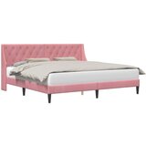  Okvir za krevet Ružičasta 180 x 200 cm Baršun - Ružičasta 180 x 200 cm | shoptok.hr