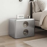 Furnova Letalska odstavna mizica z 2 predaloma starinski letalski stil, (21913529) | Shoptok.si