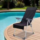 vidaXL Vanjski ručnici za stolice 2 pcs Crna 130 x 60 cm Cijene