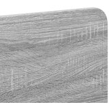  Uzglavlje s uzglavljem Siva Sonoma 120 cm Konstruirano drvo | shoptok.hr