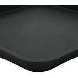  Saksije za biljke 24 pcs Crna 33 x 33 x 26 cm Plastika | shoptok.hr