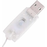  Ukrasni božićni snjegović s LED svjetlom luksuzna tkanina 60 cm | shoptok.hr