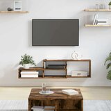  ZidniTVstalak 120x25x28 5cm Konstruirano drvo | shoptok.hr
