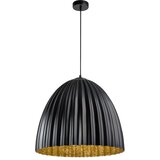  Luster na sajli TELMA 1xE27/60W/230V, prečnik 70 cm, crna/zlatna | Eponuda.com