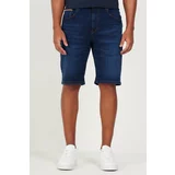 AC&Co / Altınyıldız Classics Men's Blue Slim Fit Slim Fit Cotton Flexible Denim Shorts