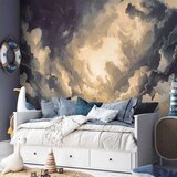  Foto tapeta - Epic Light Play: The Sun Battling for Dominance Over the Clouds 500x350 | shoptok.hr